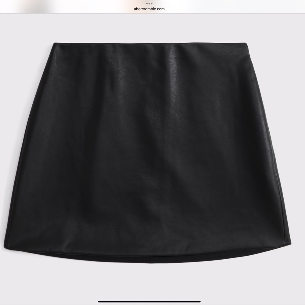 Abercrombie & Fitch Classic Black A-Line Skirt